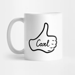 Men name Carl Mug